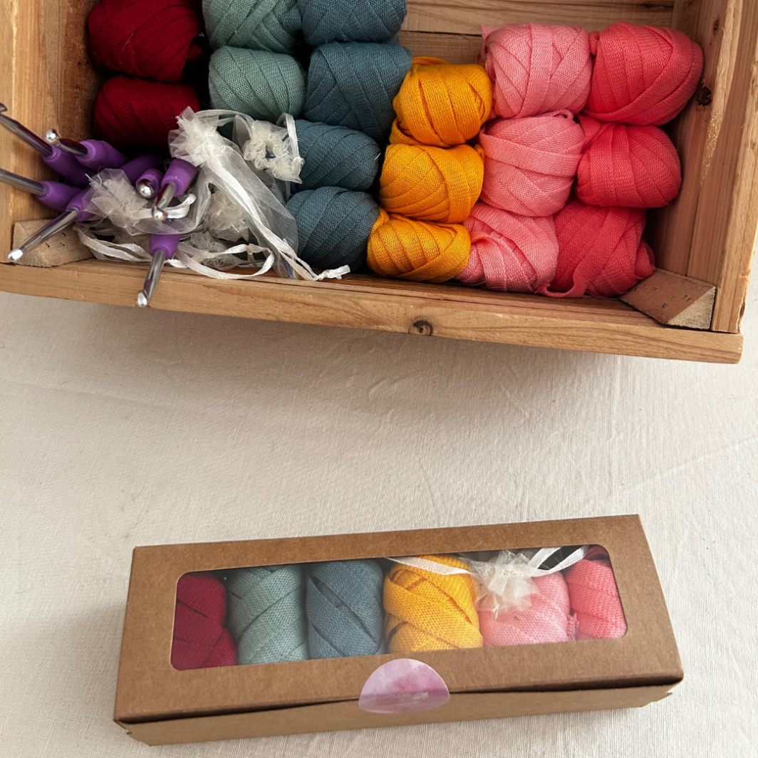 KIT 6 Portes-clés Cœur à crocheter – Image 2