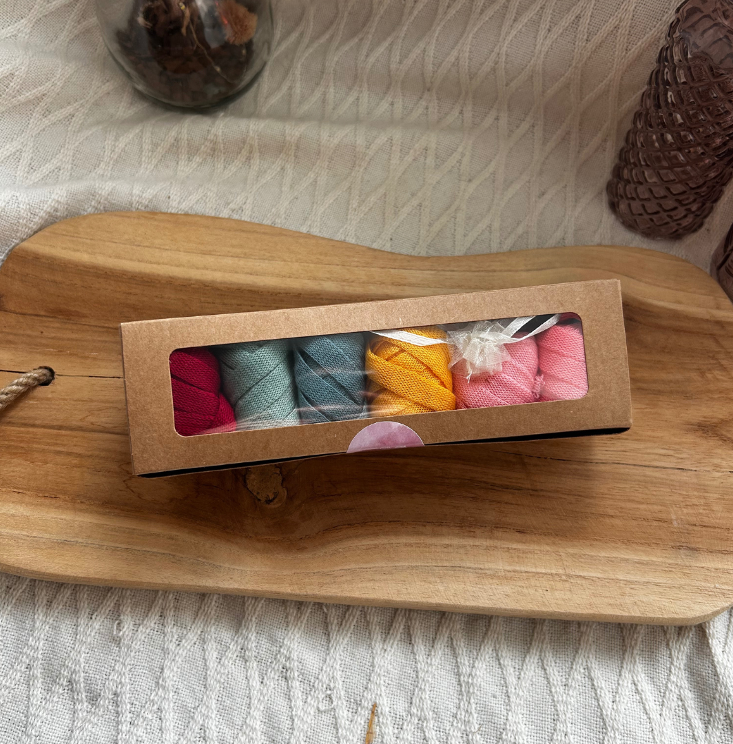 KIT 6 Portes-clés Cœur à crocheter